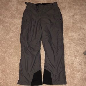 Gray Columbia snow pants size (mens L)